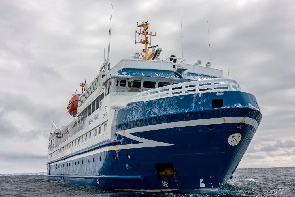 Antarctic Cruise Ship MS Ocean Nova
